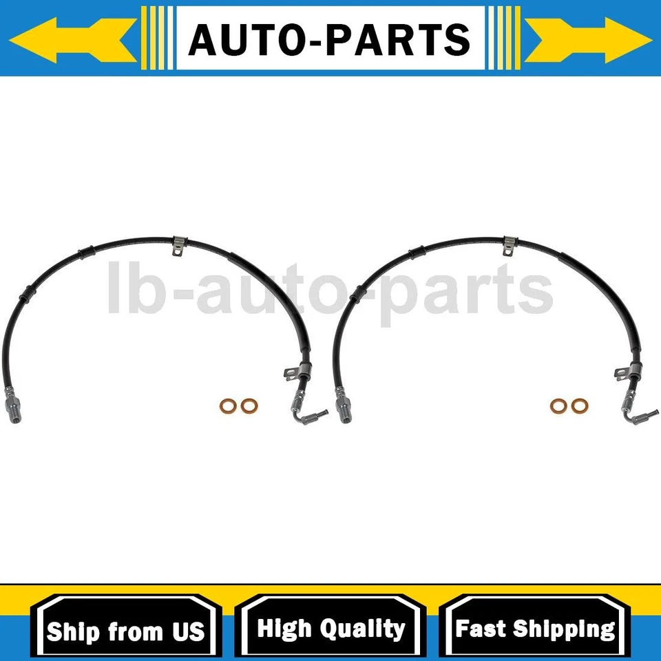 Manguera de freno delantera Dorman 2 piezas para chasis IC Corporation 3300 6,0 L 2005 Foto 1 de 4