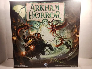 Fantasy Flight Games Arkham Horror Board Game - AHB01 (Used) (100% Complete) - Picture 1 of 3