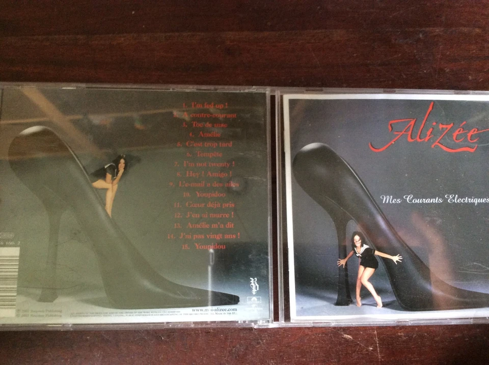Alizée – Mes Courants Electriques…  [CD Album]   2005 - Bild 1 von 1
