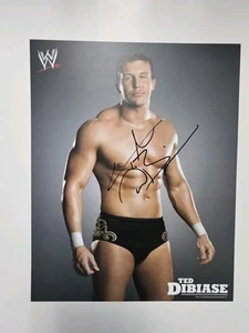 Ted Dibiase Jr 2009 original WWE promo rookie 8x10 autographed signed WWF Legacy - Picture 1 of 4