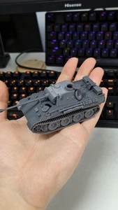 Kit maquette réservoir 1/72 Panther Ausf.D imprimé en 3D non peint - Photo 1/2