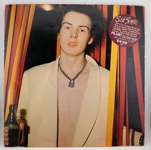 SID VICIOUS Sid Sings vinyl LP 1979 UK 1st press w/ Hype NM/VG+ LP-166 - Picture 1 of 10
