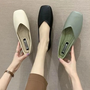 Casual Boat Shoes Shallow Mouth Loafers Fashion Flat Shoes - Picture 1 of 8