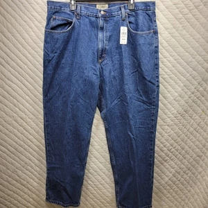 Jeans LL Bean para hombre 40x29 calce relajado pierna recta nuevos con etiquetas - Imagen 1 de 8