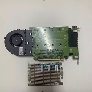 Dell Ultra-Speed Drive Quad NVMe M.2 PCIe x16 SSD Advanced Card 71RJN PVB070E05N - Afbeelding 1 van 12