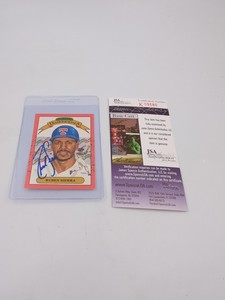 RUBEN SIERRA Signed 1990 Donruss #3 Diamond Kings Card AUTO JSA COA