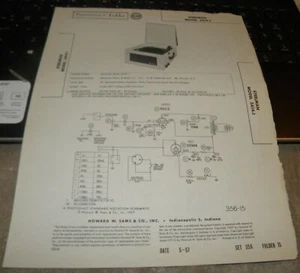 AMPLIFICATORE PHONO STEELMAN CON GIRADISCHI MODELLO: 3A14-1 (SAMS PHOTOFACT 356-15) - Foto 1 di 1
