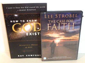 How to Know God Exists, Ray Comfort (PB) + The Case For Faith (DVD) Lee Strobel - Picture 1 of 6