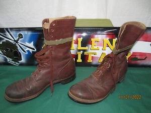 BOTAS DE CAMPO WAC ORIGINALES PARA MUJER M1943 Bota de Combate TALLA 11 FECHA 1955 - Imagen 1 de 7