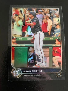 2022 Topps Chrome Ben Baller #129 Juan Soto Washington Nationals - Picture 1 of 2
