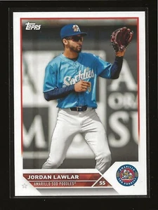 2023 Topps Pro Debut Jordan Lawlar Base Card Amarillo Sod Poodles (#PD-96) - Picture 1 of 2