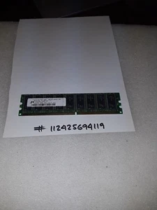 512MB STICK DIMM DDR ECC PC2700E 333MHz 333 MHz DDR-1 DDR 1 512M Ram Memory - Picture 1 of 1