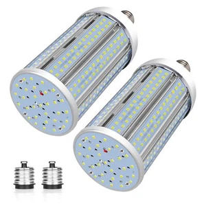 120W LED Corn Bulb 2 Pack, 14400 Lumens Super Bright Light, 5000K Daylight Wh... - Picture 1 of 7