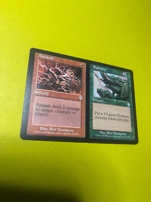 Assault   Battery - Magic the Gathering MTG Invasion Single Card - Image 1 of 4