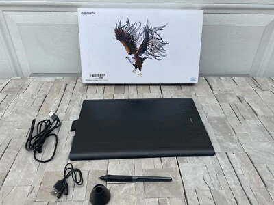 HUION INSPIROY H1060P Battery-Free Black Pen Tablet Read!! - Image 1 of 4