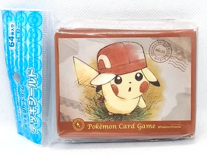 Pokemon Special Pikachu with Hat Ash Orange Card Game Protector Sleeves (64) - Bild 1 von 1