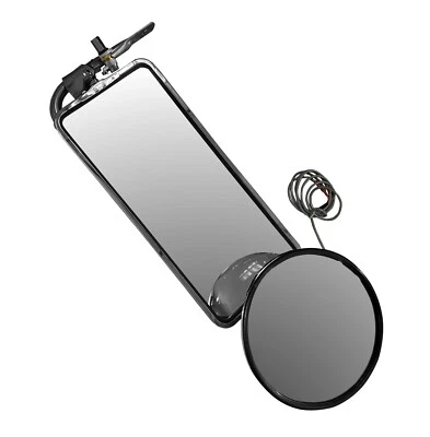 Espejos retrovisores térmicos QSC lado izquierdo para Peterbilt 335 340 357 382 385 386 325 330 Foto 1 de 4