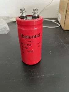 N. 5 condensatore elettrolitico ITELCOND 10000 MFD 100 VOLT - Imagen 1 de 3
