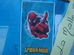 DRAP DE BAIN PLAGE PISCINE SPIDERMAN SORT DE L EAU 70X130 CM NEW NEUF - Foto 1 di 1