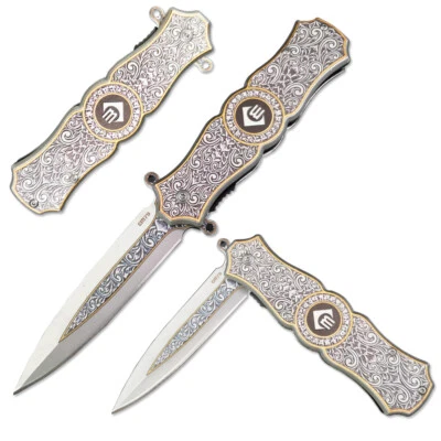 Multifunctional Fashion Personality Portable Stainless Steel Training Survival  - Image 1 of 4