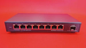 8-portowy zarządzany przełącznik sieciowy 2,5 Gb Ethernet 2,5 Gb z SFP + na RJ45 w zestawie - Zdjęcie 1 z 6