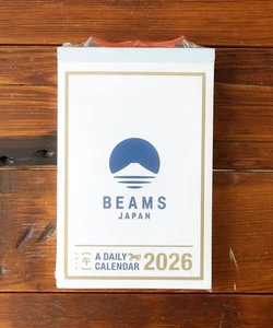 BEAMS 2026 Wall Calendar Japanese Traditional Daily Rip Off Reiwa 186×120 mm - Picture 1 of 6