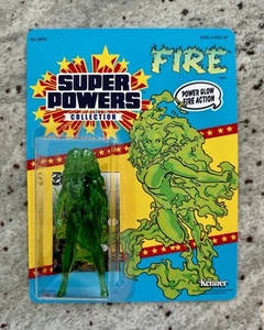 Custom DC “Kenner” Super Powers JLI FIRE Figurine - MOC - with collectors card! - Picture 1 of 5