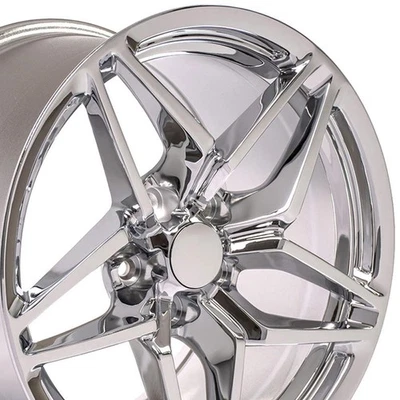 18" Chrome Rear Wheel for 1993-2002 Pontiac Firebird - RVO1644 - Image 1 of 4