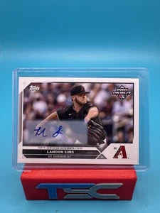 2023 Topps Pro Debut Landon Sims Auto - Picture 1 of 2