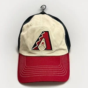 Fan Favorite Mens MLB Arizona Diamondbacks Red White Black Strapback Hat NWT NEW - Picture 1 of 8