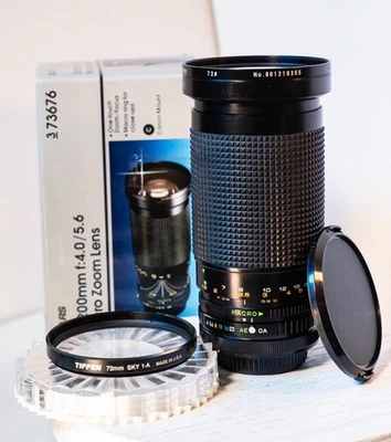 Canon FD Sears 28-200mm F4-5.6 Lens - Mint Condition. - Image 1 of 4