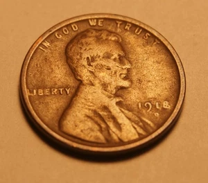 1918 D LINCOLN CENT 3 - Picture 1 of 2