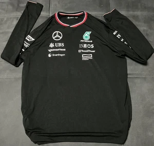 Mercedes Formel 1 Pullover 3XL XXXL Herren Top Zustand Sponsoren Hamilton DTM - Bild 1 von 3