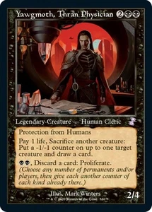 MTG YAWGMOTH, THRAN PHYSICIAN RETRO FRAME Time Spiral Remastered NM - Picture 1 of 1