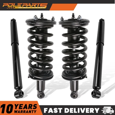 4WD Front & Rear Complete Struts Shock Absorbers For Nissan Titan 2004-15 5.6L - Image 1 of 4