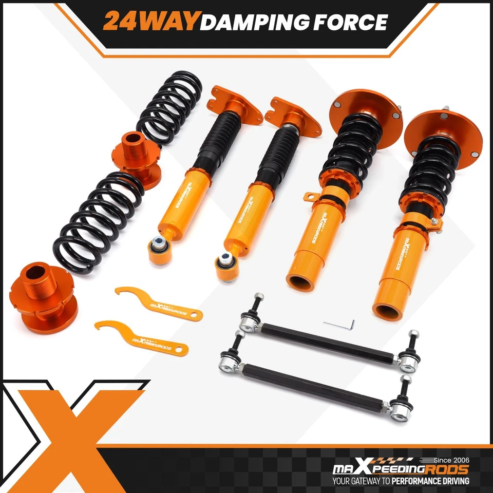 Kit de suspensión Coilovers para BMW F30 3ers 12-18 tracción trasera altura de amortiguación ajustable Foto 1 de 4