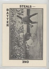 1973 1913 Tom Barker Baseball Card Game Reprint Stolen Base (Photo from behind)