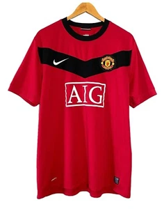 Manchester United 2009/2010 casa maglia calcio t-shirt maglia calcio - Foto 1 di 7
