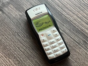 Genuine Nokia 1100 - Black (Unlocked) - Afbeelding 1 van 12