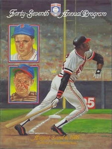 Programa Nacional BB HOF 1986 - Willie McCovey Bobby Doerr Ernie Lombardi - Imagen 1 de 5