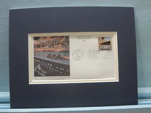 The Sinking of the Titanic & First day Cover of its own stamp - Picture 1 of 1