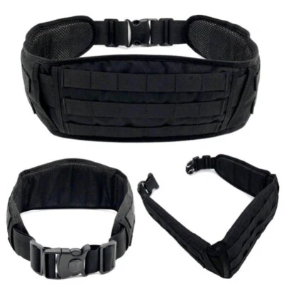 Men's Tactical Outer Waist Belt Padded CS Multi-Use Equipment Airsoft Wide Belts - Image 1 of 4