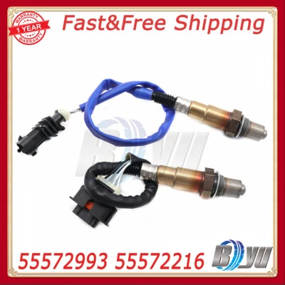 Juego de sensores de oxígeno 2 piezas para Chevrolet Cruze 12 Sonic 2011-2015 1,4 L aguas arriba y aguas abajo Foto 1 de 4