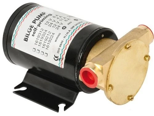 POMPA DI SENTINA SELF-PRIMING AUTOADESCANTE 24V 35lt/min BARCA GOMMONE VELA - Immagine 1 di 1