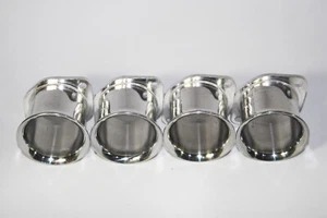 Embudo de admisión para filtro de aire 45 mm carburador Solex Dellorto Weber 45DCOE Trumpets - Imagen 1 de 7
