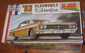 Johan 1963 Oldsmobile Starfire HT Kit # C-4263 USA Oldies 1/25 Jo-Han non costruito 63 - Foto 1 di 7