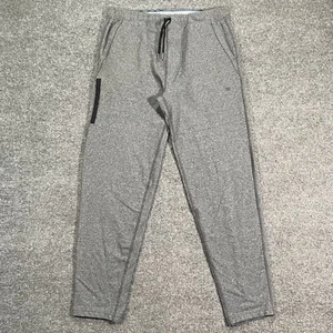 Mack Weldon Ace Sweatpants Men's L Large Gray Joggers Stretch Performance - Picture 1 of 9
