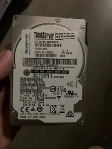 Compatible 4XB0G88736 00LA873 1.2TB 10K 12G 2.5'' SAS RD650 RD450 HDD - Picture 1 of 2