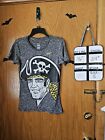 Womens Nike Sz Sm Cooperstown Collection Pittsburgh Pirates Gray T Shirt basebal