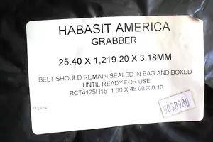 HABASIT AMERICA Grabber, 2.94 X 24.00 X 27.06 Nuevo en Bolsa de Fábrica - Imagen 1 de 6
